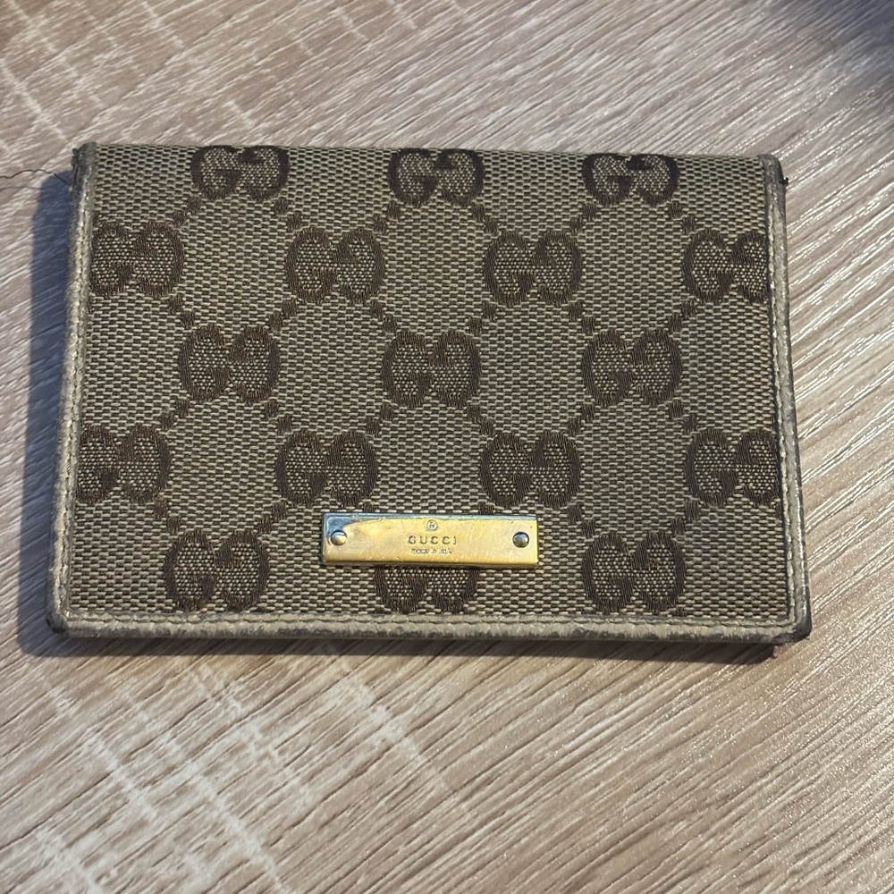 Gucci Monogram Card Holder